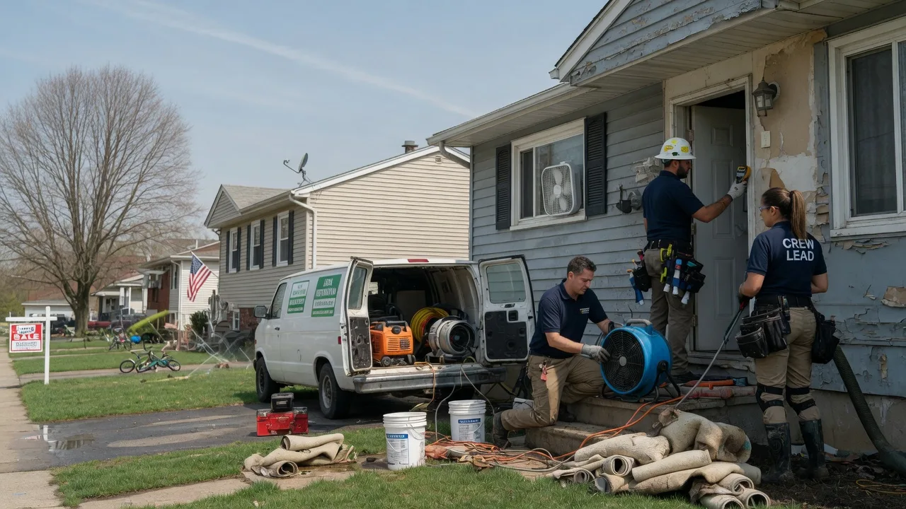Flood Cleanup in New Riegel, OH near me