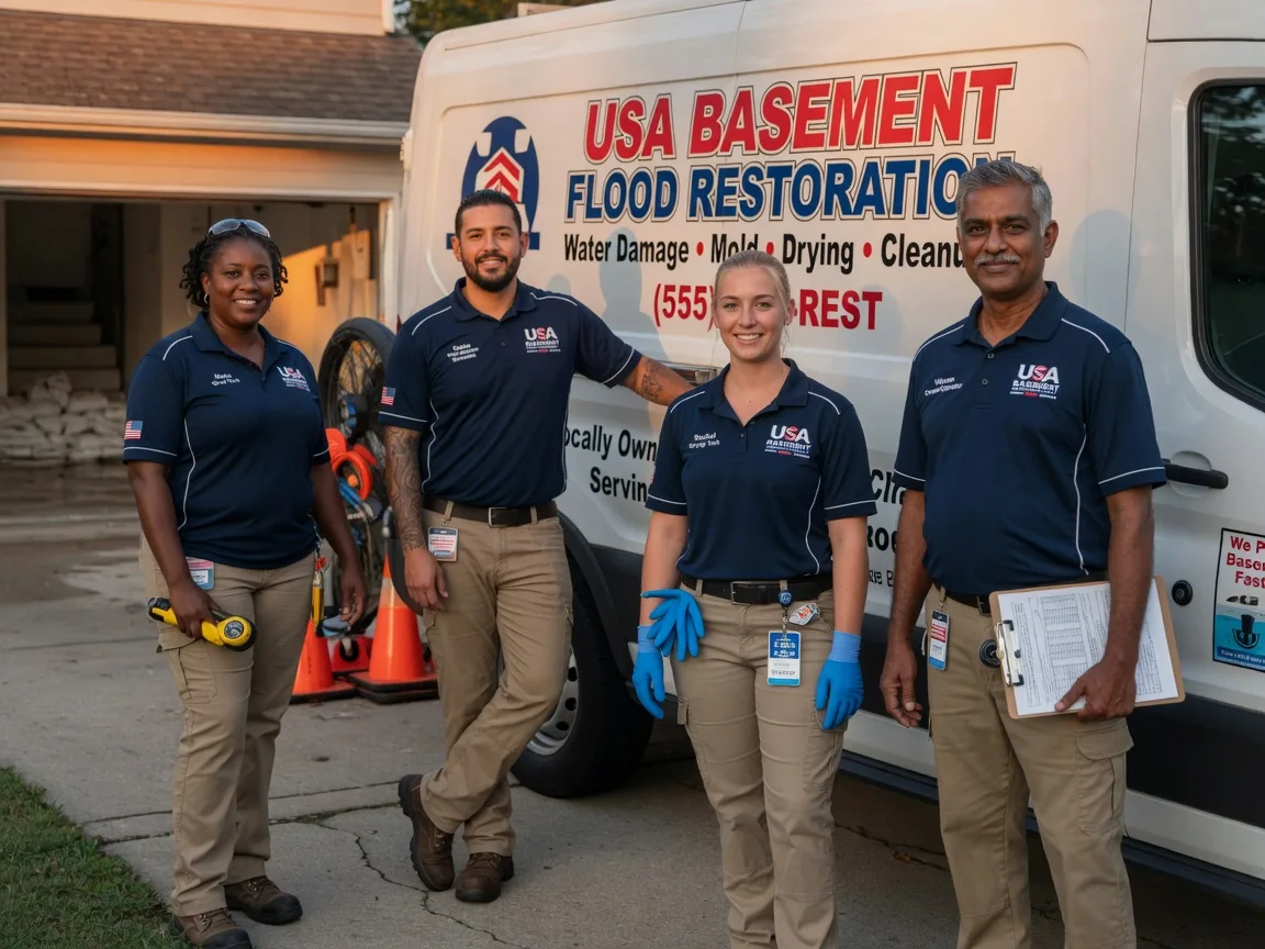 Basement Flood Cleanup company in New Riegel, OH