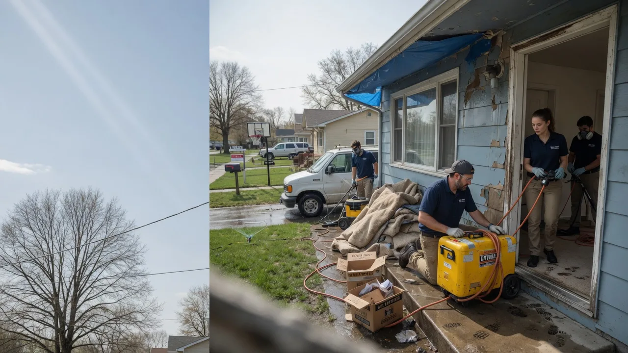 Basement Flood Cleanup in New Riegel, OH near me